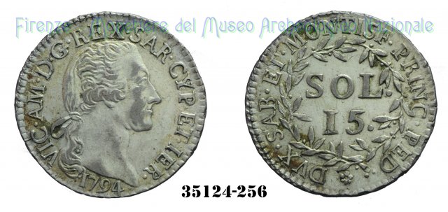 15 Soldi 1794 (Torino)