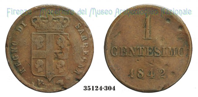 1 Centesimo 1842 (Torino)