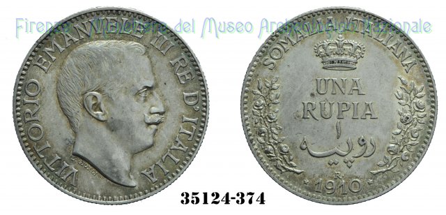 1 Rupia 1910 (Roma)