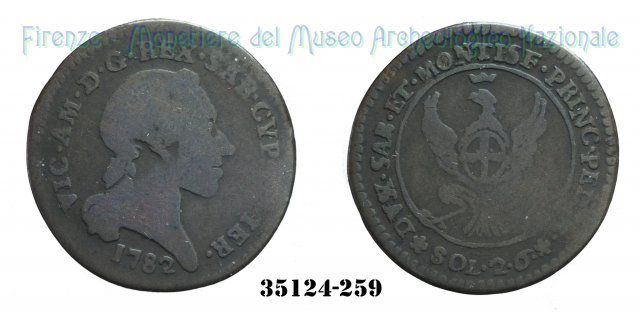 2,6 Soldi 1782 (Torino)