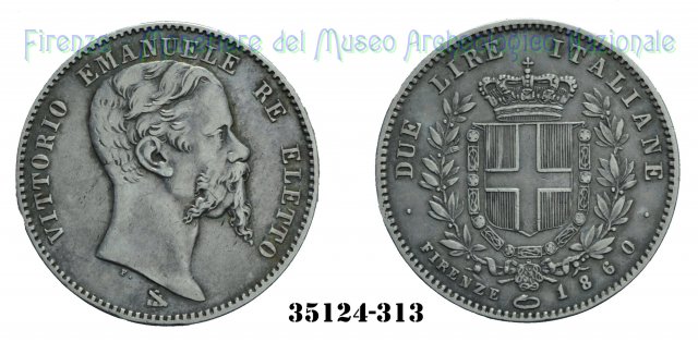 2 Lire - Firenze 1860 (Firenze)