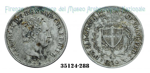 50 Centesimi 1826 (Torino)