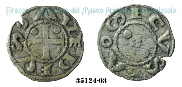 Denaro Secusino I Tipo 1103-1148 (Susa)