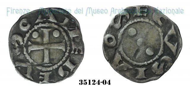 Denaro Secusino I Tipo 1103-1148 (Susa)