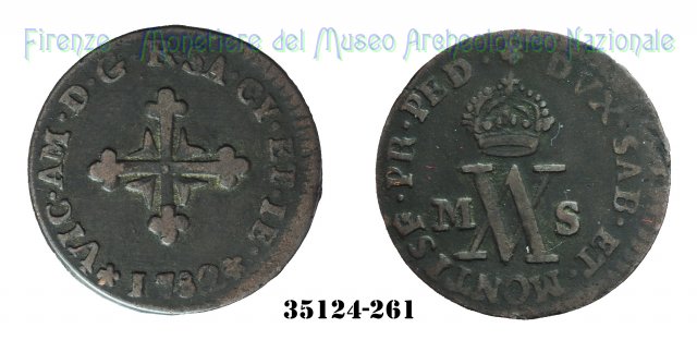 Mezzo Soldo 1782 (Torino)