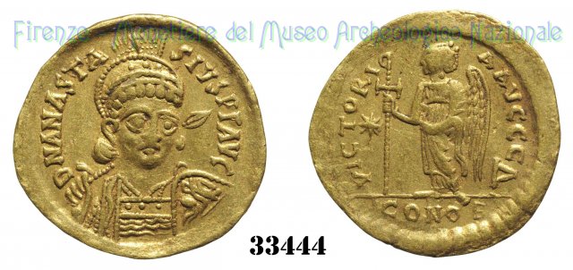 VICTORI AAVCCC Δ 491-518 d.C. (Roma)