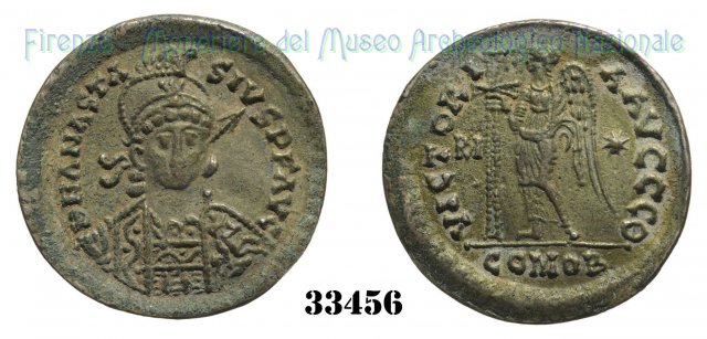 VICTOR I AAVCCC 491-518 d.C. (Costantinopoli)