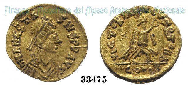 VICTORIΛ ΛVCVSRTOIIɅ 507-518 d.C. (Costantinopoli)