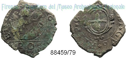 20 denari 1644-1645 (Genova)