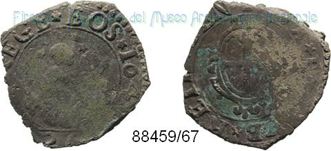 20 denari 1644-1645 (Genova)