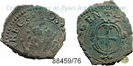 20 denari 1644-1645 (Genova)