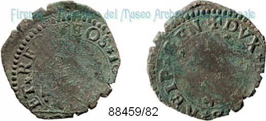 20 denari 1644-1645 (Genova)