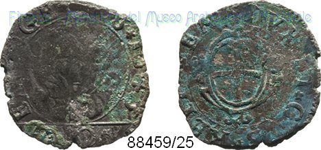 20 denari 1644-1645 (Genova)