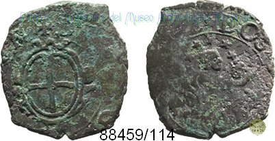 20 denari 1644-1645 (Genova)