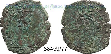 20 denari 1644-1645 (Genova)