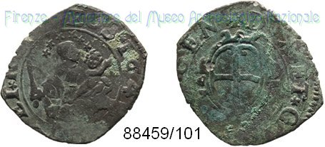 20 denari 1644-1645 (Genova)