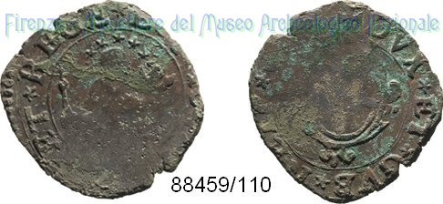 20 denari 1644-1645 (Genova)