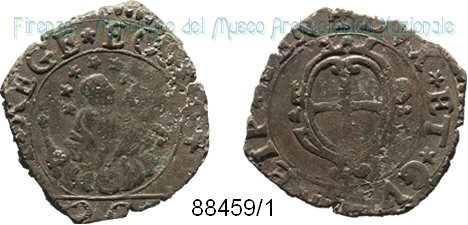 20 denari 1644-1645 (Genova)