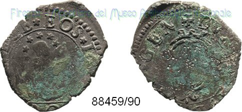 20 denari 1644-1645 (Genova)