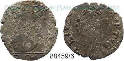 20 denari 1644-1645 (Genova)