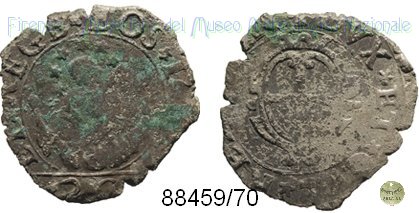 20 denari 1644-1645 (Genova)