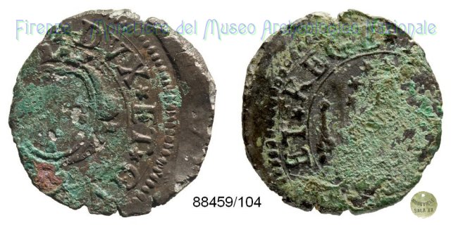 20 denari 1644-1645 (Genova)