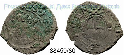 20 denari 1644 (Genova)