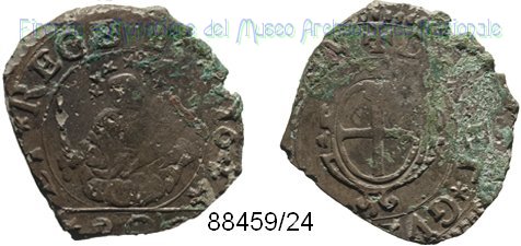 20 denari 1644 (Genova)