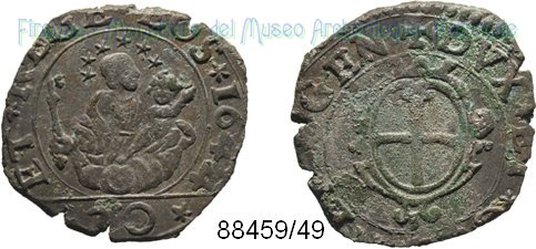 20 denari 1644 (Genova)