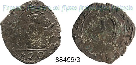 20 denari 1644 (Genova)