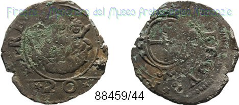 20 denari 1644 (Genova)