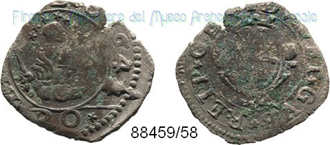 20 denari 1644 (Genova)