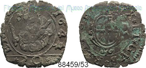 20 denari 1644 (Genova)