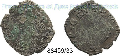 20 denari 1644 (Genova)