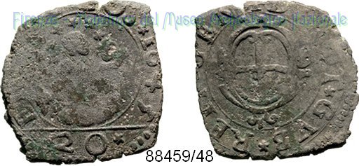 20 denari 1645 (Genova)