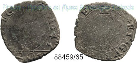 20 denari 1645 (Genova)