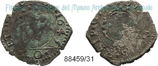 20 denari 1645 (Genova)