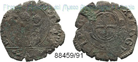 20 denari 1645 (Genova)