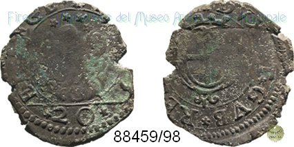 20 denari 1645 (Genova)