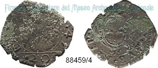 20 denari 1645 (Genova)