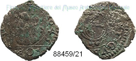 20 denari 1645 (Genova)