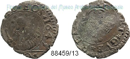 20 denari 1645 (Genova)