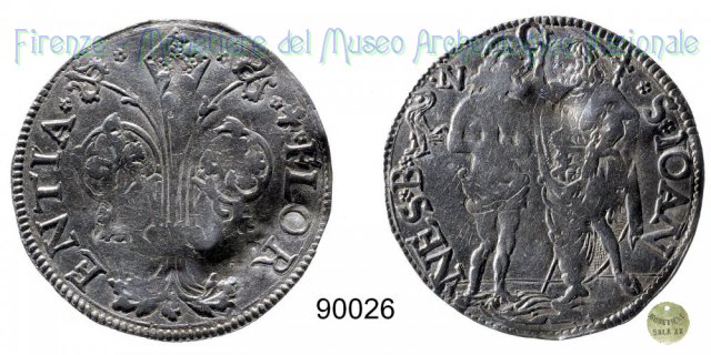 Barile da 10 soldi di quattrini bianchi 1510 (Firenze)
