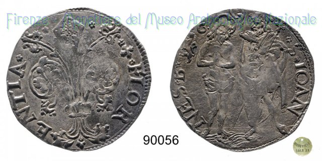 Barile da 10 soldi di quattrini bianchi 1512 (Firenze)