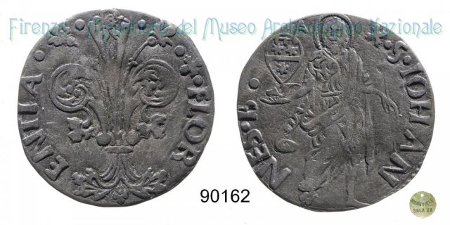 Grosso da 6 soldi e 8 denari 1481 (Firenze)