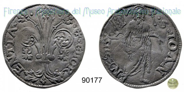 Grosso da 7 soldi (Grossone) del II tipo 1524 (Firenze)