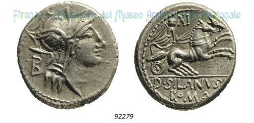 D. Iunius Silanus L. f. 91 a.C. (Roma)