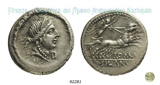 D. Iunius Silanus L. f. 91 a.C. (Roma)