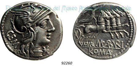 M. Aburius Geminus 132 a.C. (Roma)