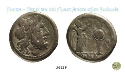 Vittoriato anonimo 211 a.C. (Roma)